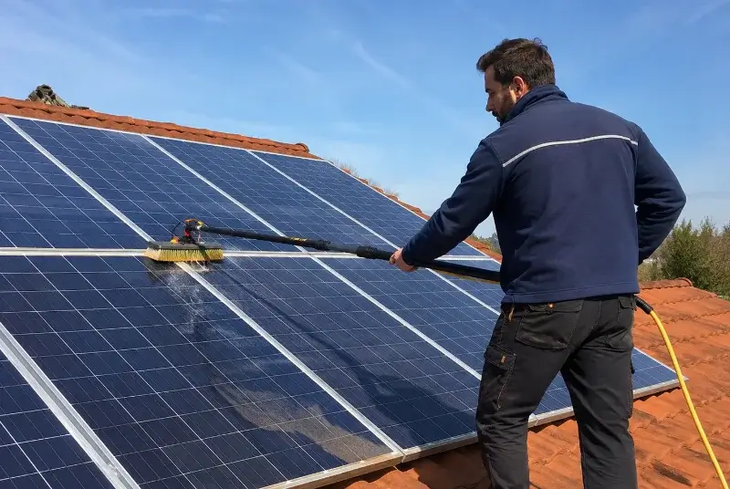 Nettoyage et entretien de panneaux solaires à Loubers