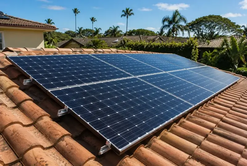 Installation de panneaux solaires à Loubers